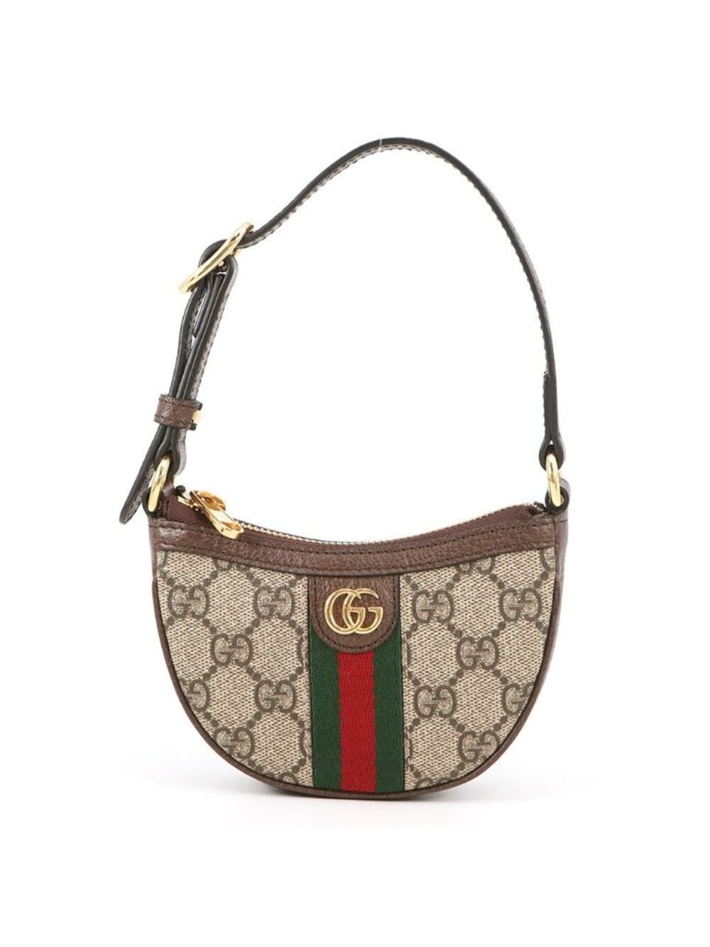 Gucci Ophidia Mini Bag GG Supreme Leather Pouch